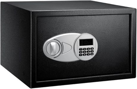 Amazon Basics Steel Security Safe with Digital Keypad, 34L – Black