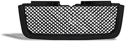 Armordillo USA 8721070 Mesh Style Front Hood Bumper Grille - Piano Black Fits 2006-2009 Chevy Trailblazer LT / 2006 Chevy Trailblazer EXT LT