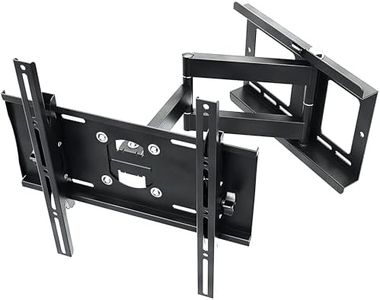 RICOO Support TV Mural 32-65" Pouces (81-165cm), R23-F Orientable et Inclinable Fixation Murale télévision Bras articulé pour télé VESA