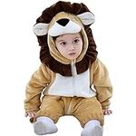 QIAONIUNIU Halloween Baby Lion Cost