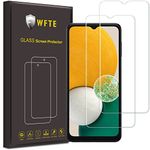 WFTE [2-Pack Screen Protector for Samsung Galaxy A13 4G/5G,Bubble-Free,Dust-Free Premium Tempered Glass Screen Protector…