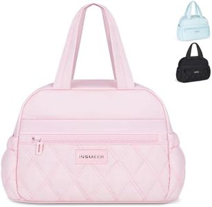 INSMEER Insulated Lunch Bag for Women, 11.5L Work Tote Bags with Water-Resistant & Easy Clean, Perfect as a Lightweight Office Lunch Box, or for Travel and Camping
