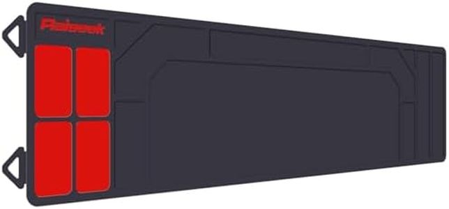 Raiseek Rifle Shotgun Cleaning Mat, Anti-Slip Magnetic Gun Maintenance Mat, Rubberized Repair Mat 36" x 10" (Dark Blue)