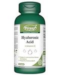 Hyaluronic Acid 75mg with Vitamin C 60 Capsules Supplement for Skin and Joints Alternative to Serum (1 Bottle)