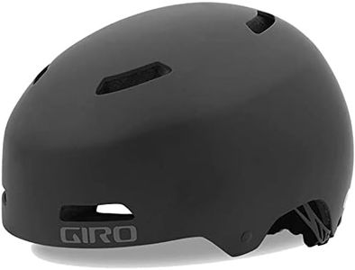 Giro Unisex Quarter Cycling Helmet, Matt Black, Large 59-63 cm UK