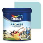 Dulux Promise Exterior Emulsion Paint (1L, Lake Blue) | Ideal for Exterior Walls | Smooth Finish | Anti-Peel & Anti-Crack | Long-Lasting Colors