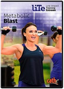 Cathe Friedrich LITE Metabolic Blast Low Impact Workout DVD For Women - Use This Total Body Exercise DVD To Burn Calories While Toning and Sculpting Youe Muscles