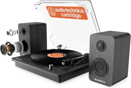 Oakcastle Bluetooth Turntable TT200 – Vinyl Record Player