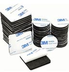 Double Sided Adhesive Sticky Pads - 60 pc (30 round / 30 square) Heavy Duty Strong Foam Pads