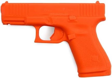 American Safety Trainer - (Compatible with Glock 19 Gen 5) - Non-Functional Solid Polymer Gun - Blaze Orange - U.S.A. - Fits Model Specific Holsters