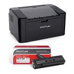 Pantum P2500W-P2511W & PB211 Laser Printer Monochrome Wireless with 700 Pages Start Cartrigde and PB-211EV 1600 Pages Yield Original Black Toner Cartridge