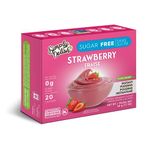 Simply Delish Sugar-Free Pudding Mix and Pie Filling - Strawberry Flavor - 48 gr - Vegan, Gluten Free, Non-GMO, Lactose Free, Halal - Keto Friendly Pudding - Made With Natural Ingredients (Packaging may vary)