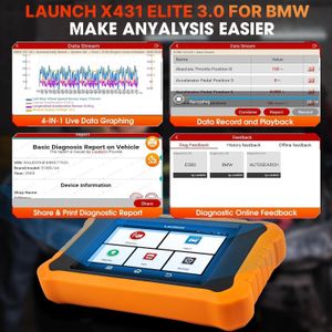 LAUNCH X431 Elite 2.0 OBD2 Scanner for BMW – Diagnostic Tool