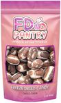 FD Pantry Freeze Dried Chocolate Chews - Chocolate Covered Vanilla Nougat - Crunchy Candy, 3 oz Large Bag (Chocolate Chews)