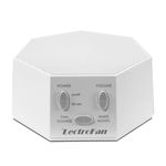 LectroFan White Noise Machine, Fan Sounds, Sleep Therapy, Pink Brown Noise, Best Travel Size Sound Masking Cancelling Generator