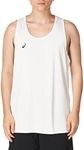 ASICS Men's Rival II Singlet, White, Small