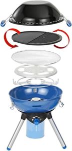 Campingaz Party Grill 400 CV Portable Camping BBQ – Stove, Griddle, Grid, Pan Support, CV470 Gas or R907 Cylinder