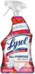 Lysol Antibacterial All Purpose Daily Cleaner, Sun-kissed Linen, 650ml, No Harsh Chemical Residue, 650mL (Packaging May Vary)