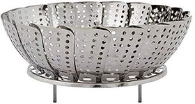 Anadi Stainless Steel Vegetable Steamer Basket/Insert for Pans, Crock Pots and More