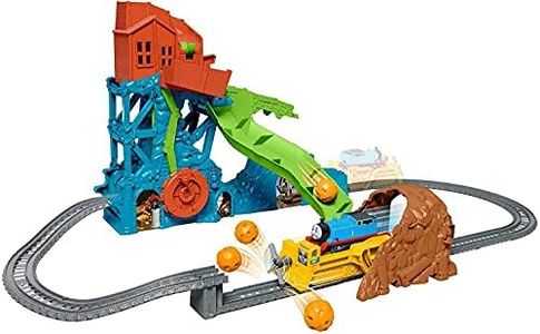 Thomas Friends il Trenino Thomas, Pista Playset Grotta, Include le Locomotive e Darcy, Giocattolo per Bambini 3+ Anni, GDV43