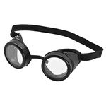 Bristol Novelty BA615 Pilot Goggles Black Frame, Mens, One Size