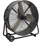 Sealey HVD36P, Black, 36-Inch-HVD36P 230 V Industrial High Velocity Drum Fan, 36-Inch