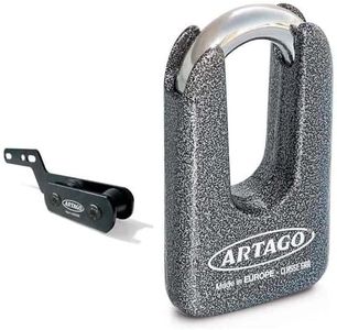 Artago 69T3 Pack Antivol Disque Haute Sécurité + Support pour Kawasaki Z900, Homologué SRA, Sold Secure Gold, ART4