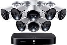 Lorex 4K Outdoor Security Camera System with 8 Analog Active Deterrence Wired Cameras with 2TB DVR Recorder (Supports Up to 16 Wired and 4 Wi-Fi Cameras)