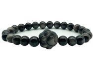 Agymo Stretchable Obsidian Bracelets,Gifts for Father,Gits for Mother,Father s Day Gifts,Mothers Day Gifts,Gifts forFriends,Graduation Gifts (Large, Cat Paw)