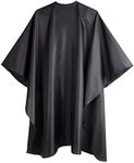 Delkinz Barber Cape with Adjustable Snap Closure waterproof Hair Cutting Salon Cape for Unisex, Perfect for Hairstylists (Pack of 1)