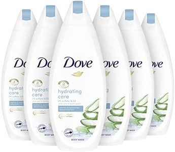 Dove Lot de 6 flacons de gel douche hydratant pour femme 225 ml