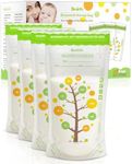 Bimirth Breast Milk Storage Bags Freezer Safe, 112 Count – 8oz / 250ml, BPA-Free, Leak-Proof Double Zipper, Self-Standing for Storage & Freezing