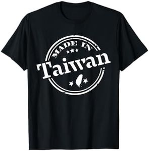 Made In Taiwan Flag T-Shirt Republic of China ROC Flag Map T-Shirt