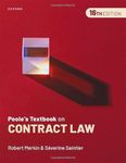 Poole's Textbook on Contract Law