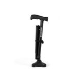 Hurrycane All-Terrain Cane Lightweight Folding Walking Stick - Black