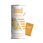 Foodstrong Whey Isolate Protein Powder, Grass-fed, 100% Whey, Shape Shake Kesar Badam Flavour, 26.2g Protein, With Turmeric, Green Tea, Green Coffee & Digestive Enzymes, 16 sachets, 528g