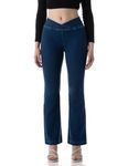 INKD Regular Fit Women's Jeans (INKSS24WJN-404_Denim Delight