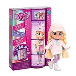 BFF By Cry Babies Stella | Collectible Fashion Doll with Long Hair, fabric Clothes and 9 Accessories - Gift Toy for Girls and Boys +3 Years