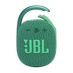 JBL Clip 4 ECO Wireless Bluetooth Speaker, Waterproof with 10 Hours of Battery Life, Green