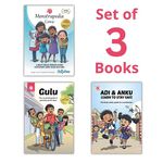 (Set of 3 Books) - (Menstrupedia Comic For Girls + Gulu Comic for Boys + Adi & Anku Comic for Preschoolers) (English)