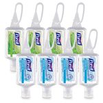 PURELL Advanced Instant Hand Sanitizer - Travel Sized Jelly Wrap Portable Sanitizer Bottles, Scented - (1 oz, Pack of 8)