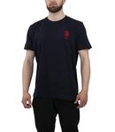 U.S. POLO ASSN. Men's T-Shirt Mick 65050 Black 49351, blue, 3XL