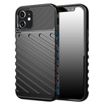 Casotec Shockproof Back Cover Case for Apple iPhone 12 | 360 Degree Protection | Protective Design | Anti-Scratch Tough Slim TPU Case for Apple iPhone 12 (Black)