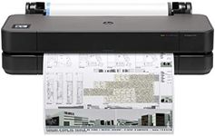 HP DesignJet T210 Large Format 24-inch Plotter Printer, with Modern Office Design (8AG32A), Black