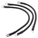 All Balls 79-3003-1 Black Battery Cable (1ea. 12", 2ea. 16")