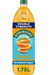 Robinsons Double Strength Orange No Added Sugar Squash 1.75L