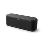 Upgraded Anker Soundcore Boost Bluetooth Speaker, Balanced Sound, BassUp, 12H Play, USB-C, IPX7 Waterproof, Custom EQ via APP, Wireless Stereo Pairing