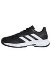 adidas Men's CourtJam Control Tennis Sneakers, core Black/FTWR White/Grey Four, 8 UK