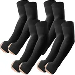 ROXUN 4 Pairs Arm Sleeves with Thum