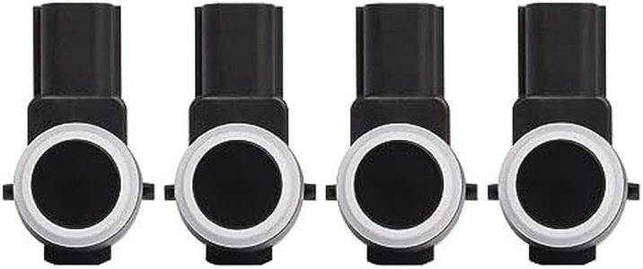 ENA Set of 4 Rear Bumper Backup Parking Sensor Compatible with GMC Chevy Cadillac Express Savana Traverse Silverado Suburban Tahoe Sierra Yukon Avalanche Escalade Replacement for 20908127 25961310